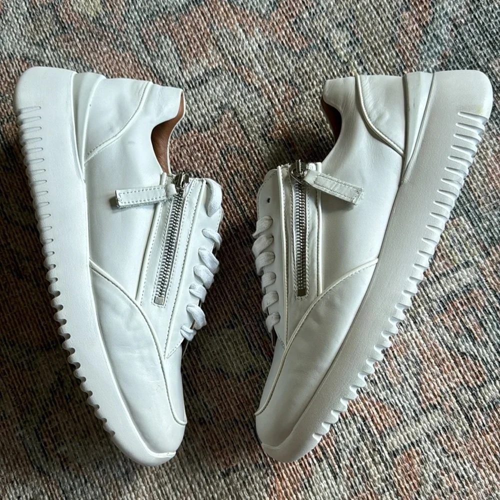 Aquatalia Claretta Sneaker in White